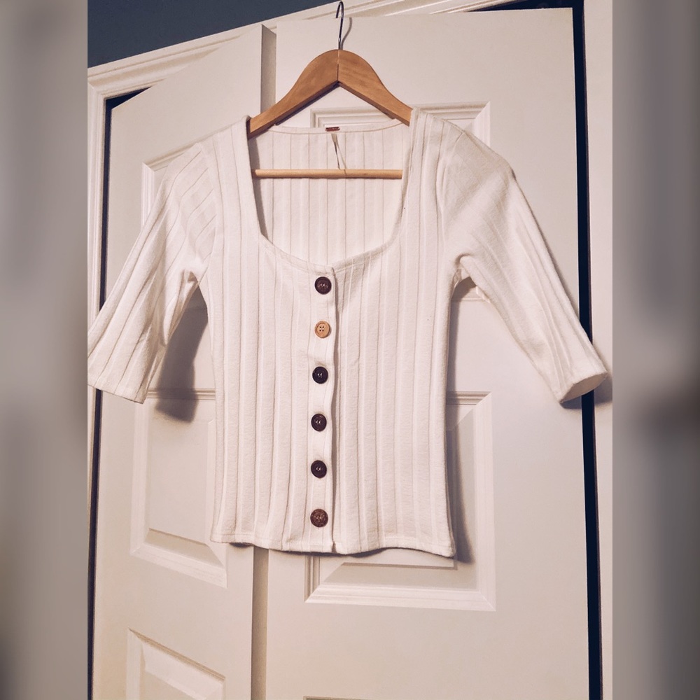 Free People 3/4 Sleeve